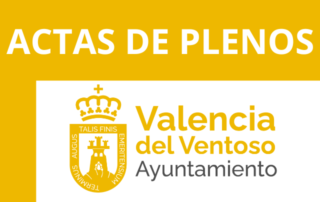 ACTAS DE PLENOS - VALENCIA DEL VENTOSO
