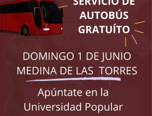AUTOBUS GRATUITO PARA EL DÍA DE LA COMARCA ZAFRA-RÍO BODIÓN